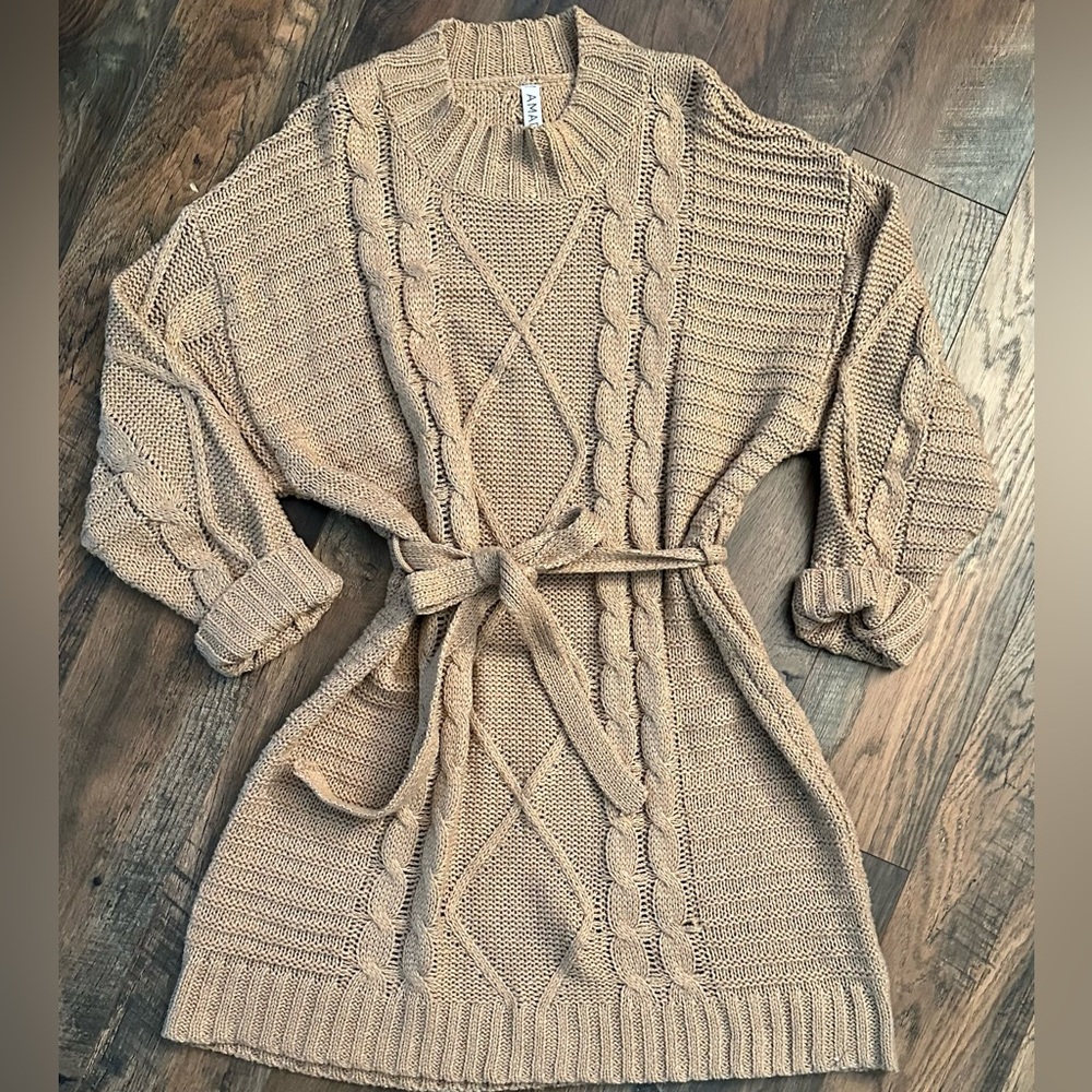 Amadi Sweater dress from Anthropology Sz XL.